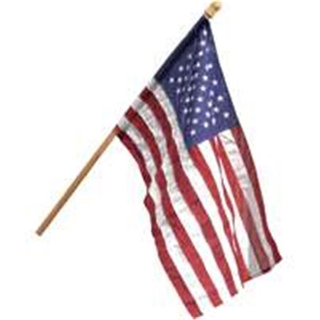 COOLCOLLECTIBLES Flag  Wood Pole Kit With Poly Flag CO107547